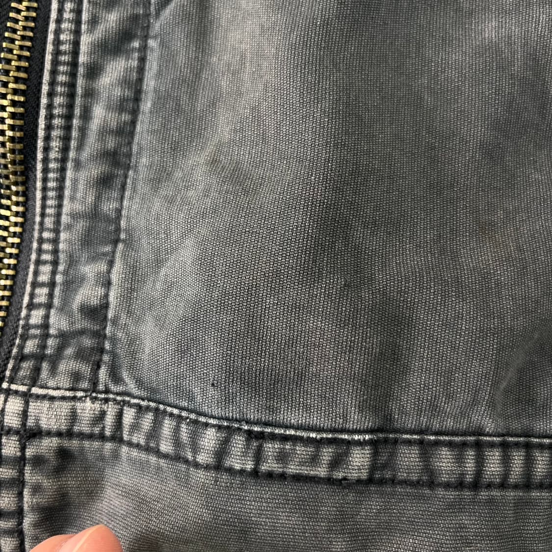 105 90s 말보루클래식 챠콜 데님 셔츠자켓 상품이미지5