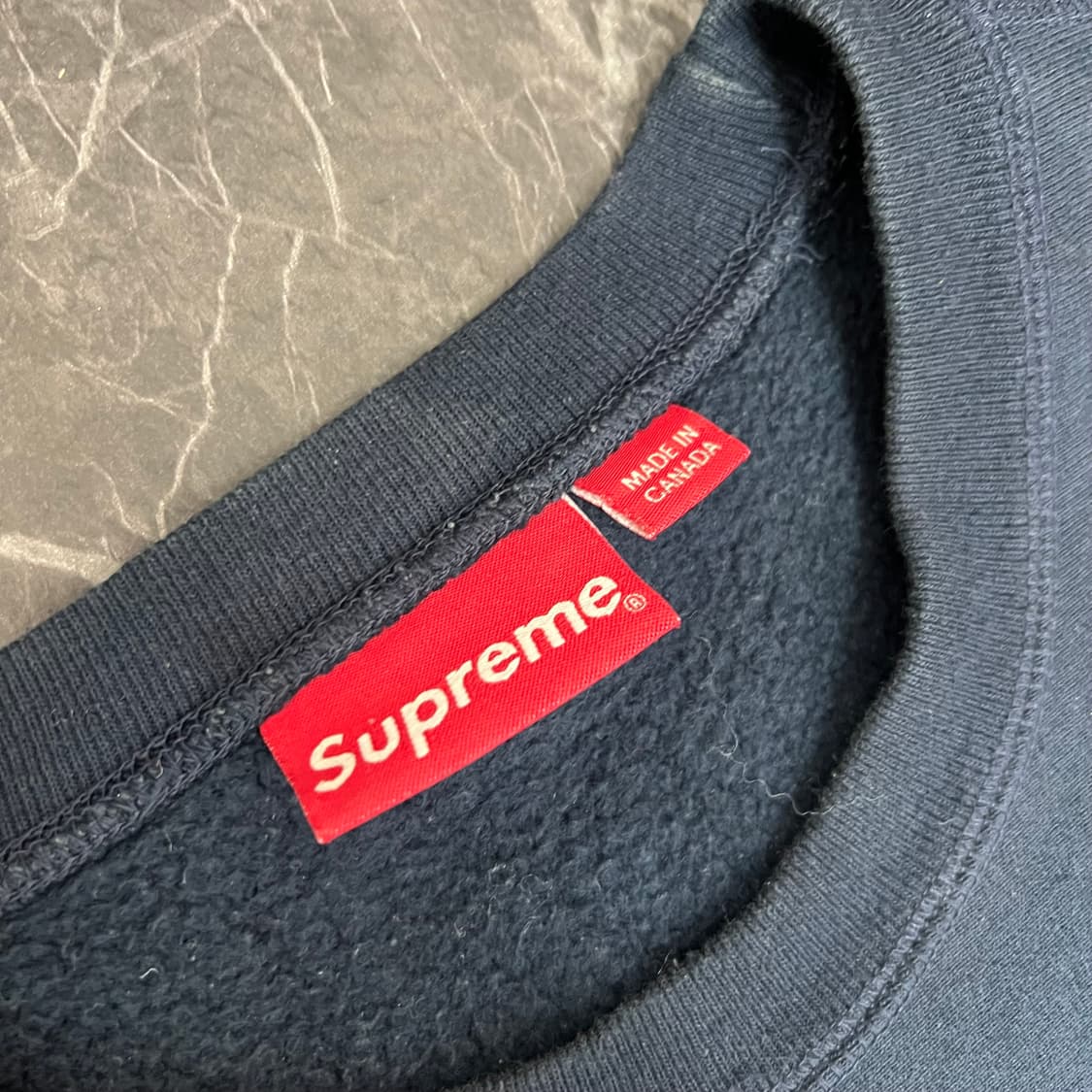 슈프림 18FW 박스로고 크루넥 스웻 맨투맨 상품이미지4