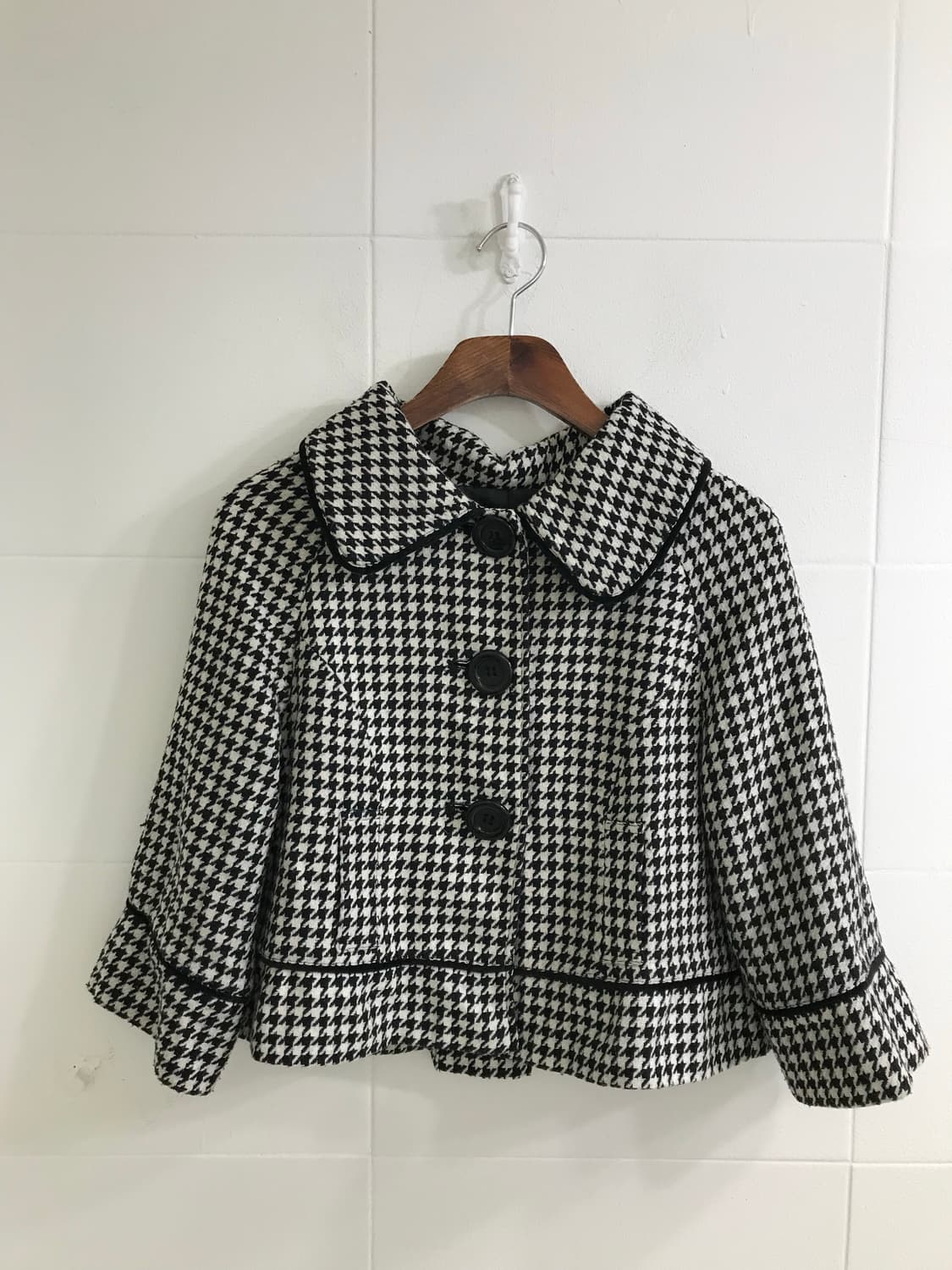 블랙 데일리 니혼진 프레피 코트 코디세트 상품이미지4