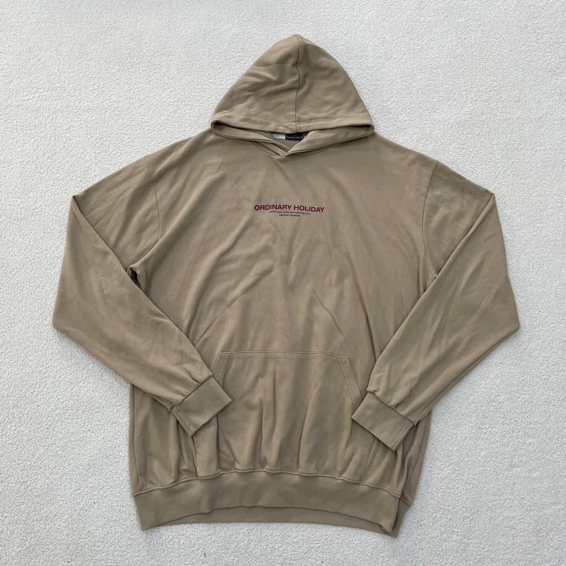 XXXL 오디너리홀리데이 빅사이즈 후드티 0305M 상품이미지1