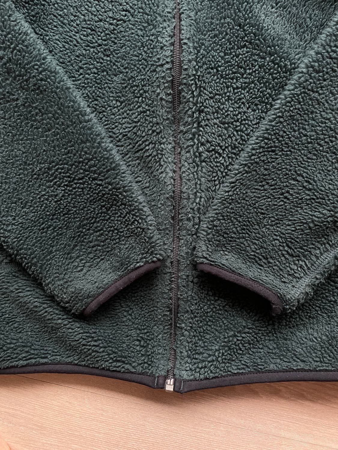 90s 파타고니아 딥파일 PEF 그린 퍼플 자켓 상품이미지5