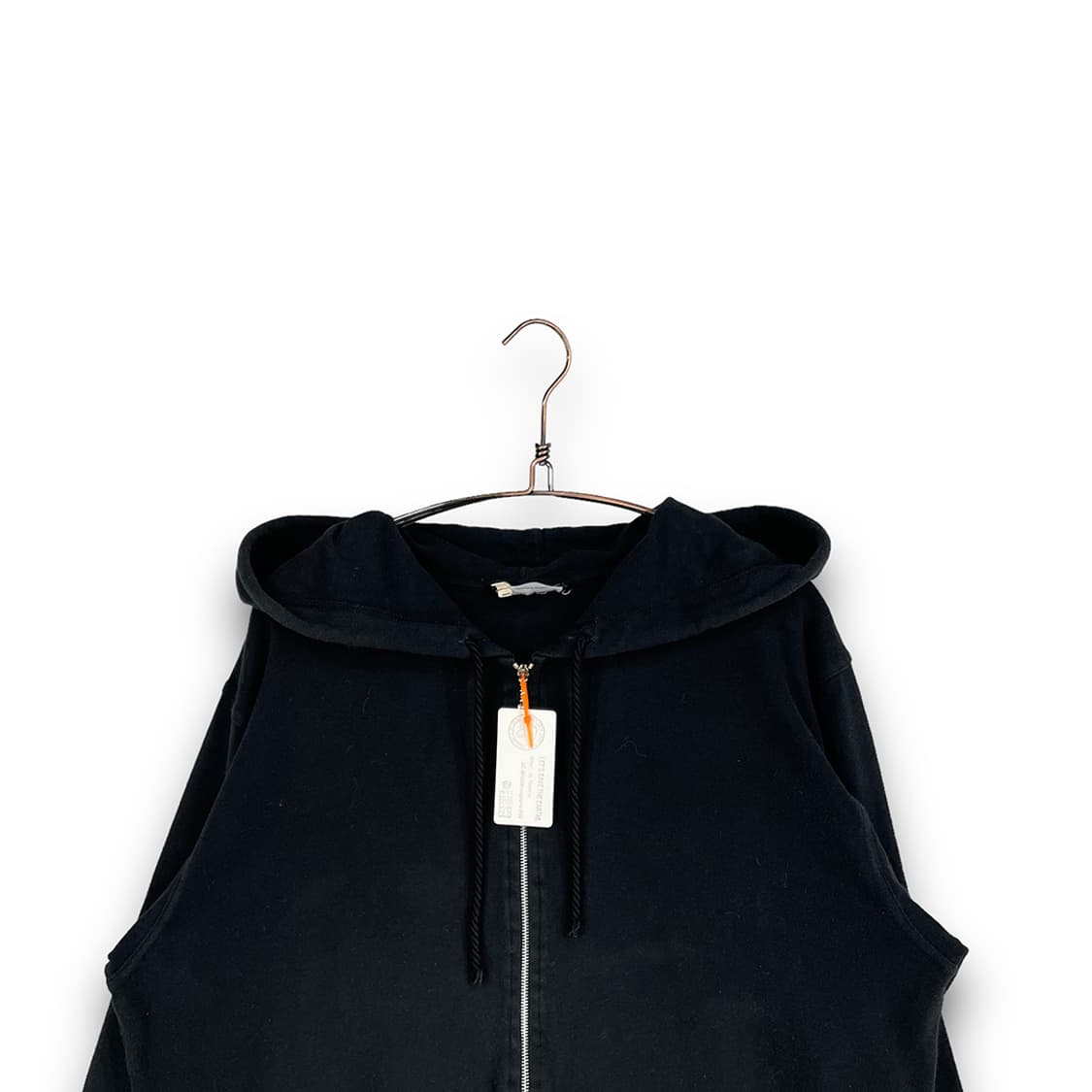 살바토레페라가모 빅 로고 하프 후드집업 상품이미지3