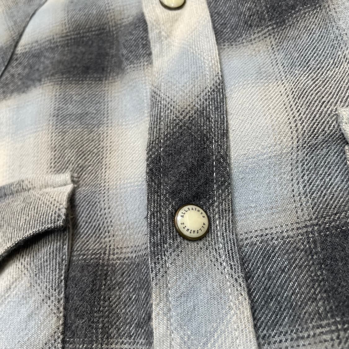 ALLSAINTS 올세인츠 플렌날 옴브레 웨스턴셔츠 m 상품이미지3