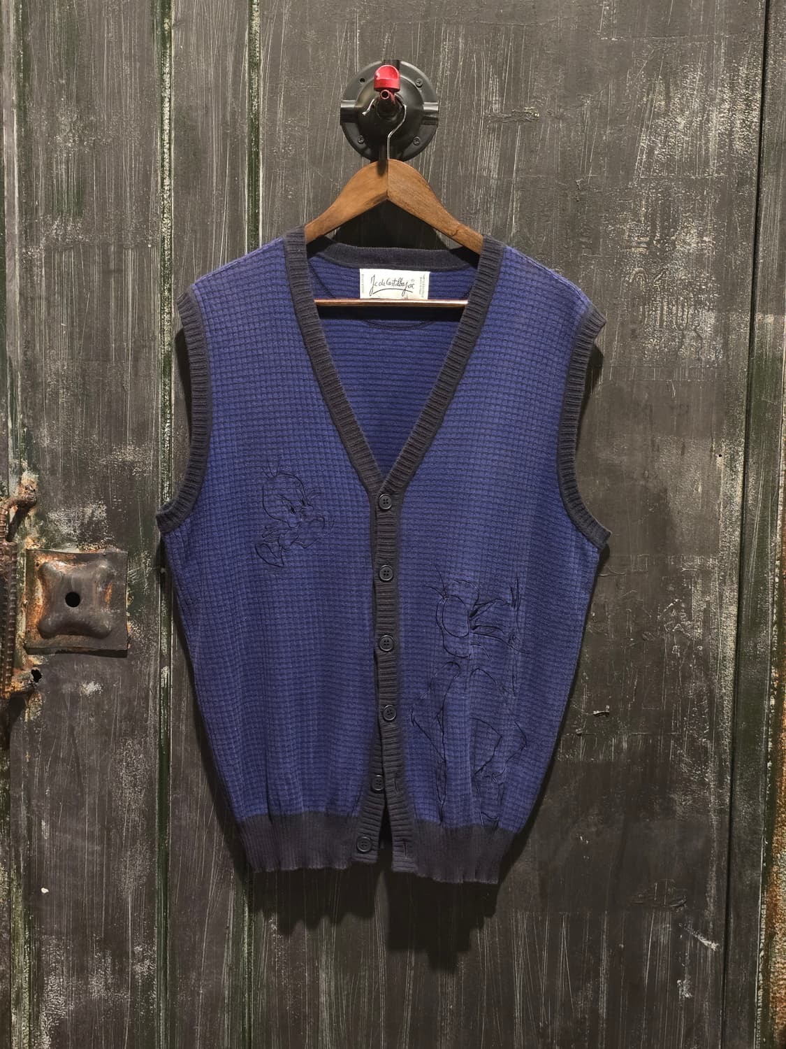 90s  Sleeveless Cardigan / made in italy 상품이미지1