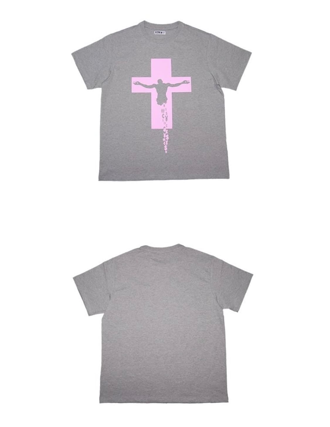 이뮤 티셔츠((￦3￦0N , WE WON T-SHIRT)-그레이 상품이미지1