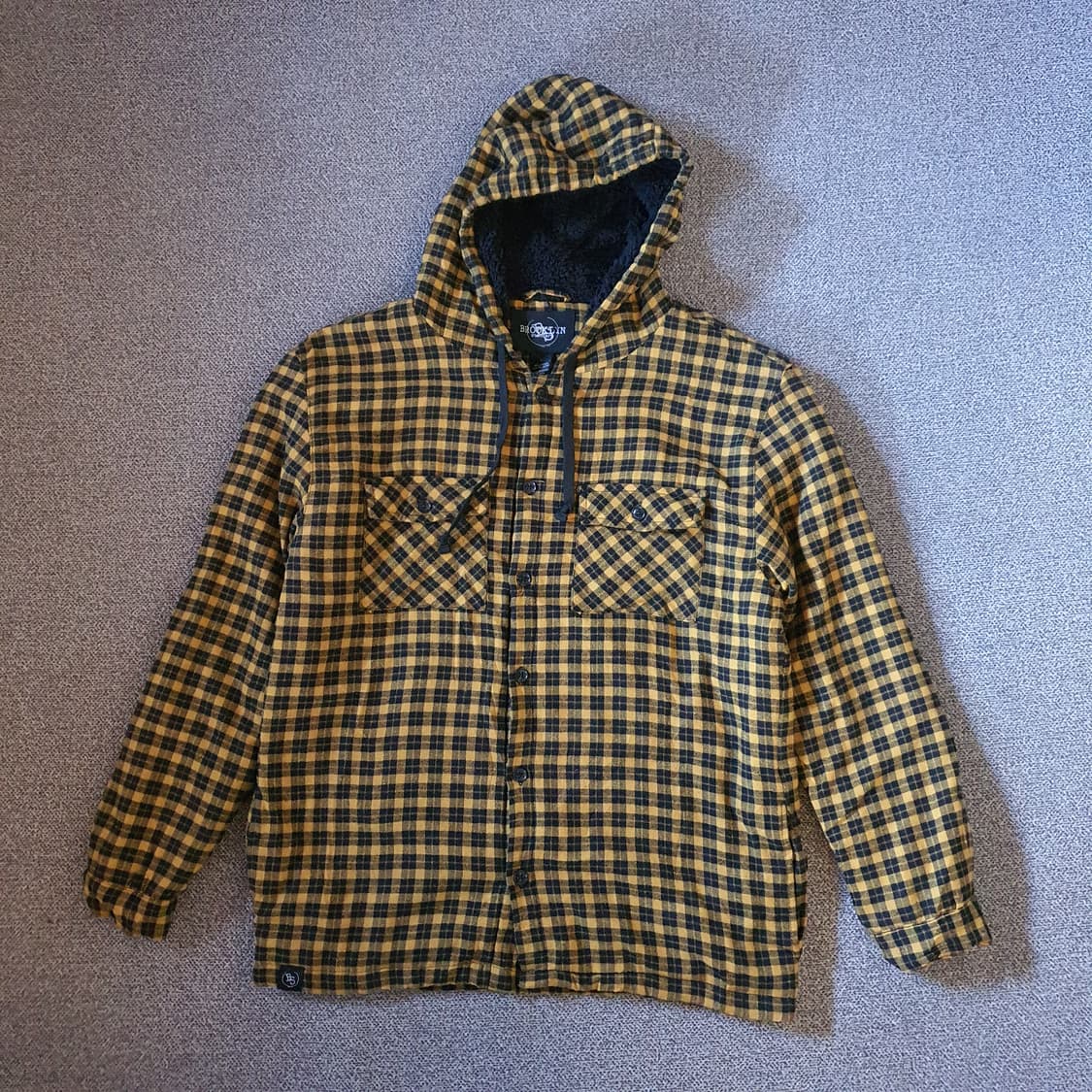 미국 수입 쉐르파 안감 플란넬 후드셔츠 no.8 상품이미지1