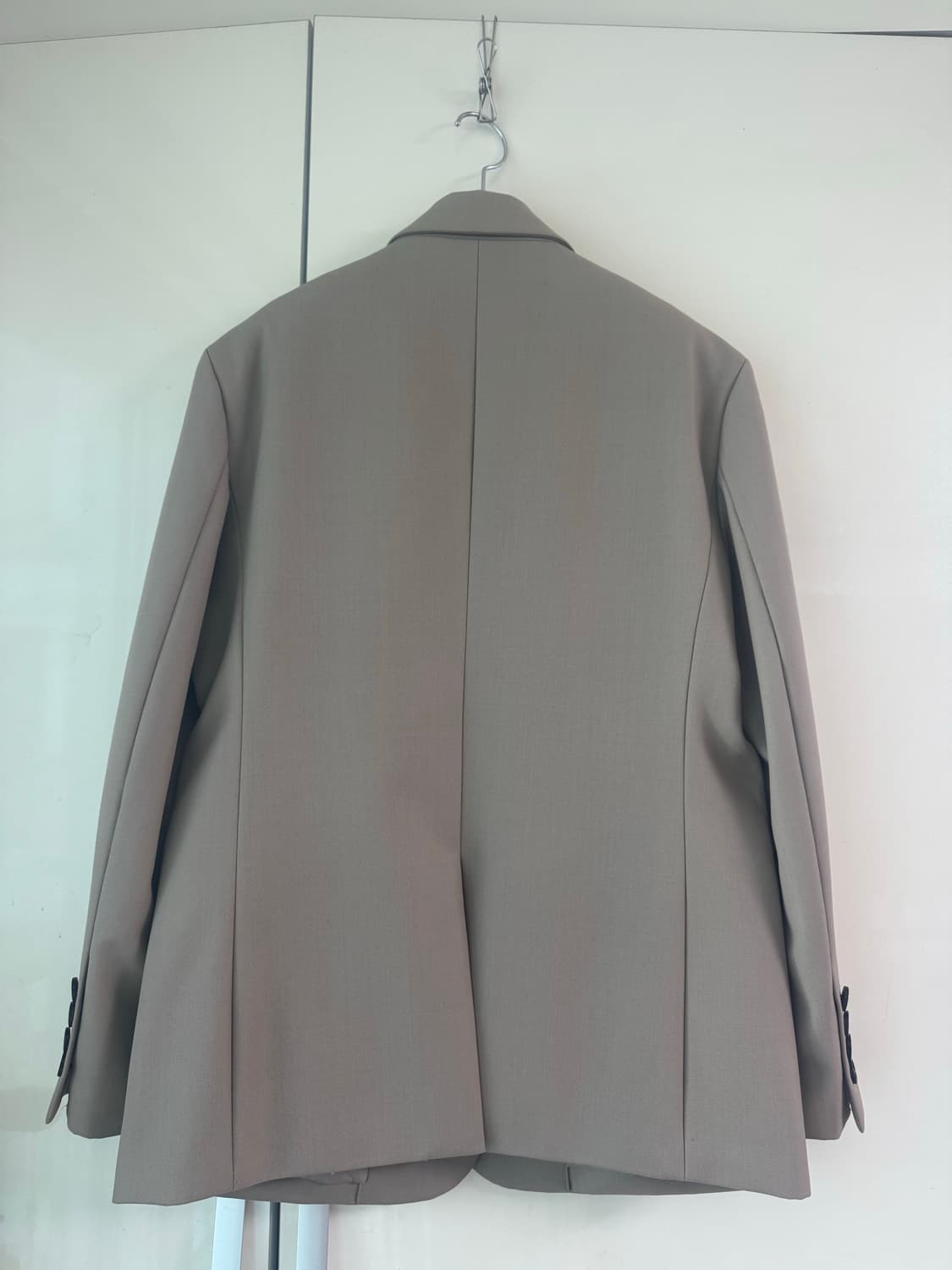 던스트 울 블레이저 샌드 베이지 m 상품이미지3