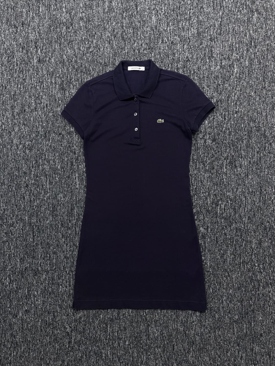 라코스테 네이비 카라 반팔 원피스 상품이미지4