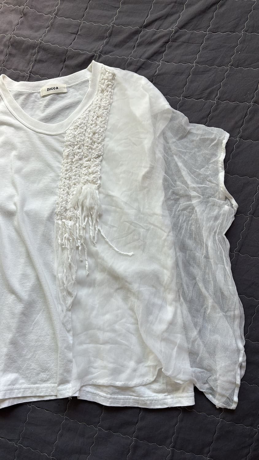 Asymmetric Knot Tee 상품이미지4