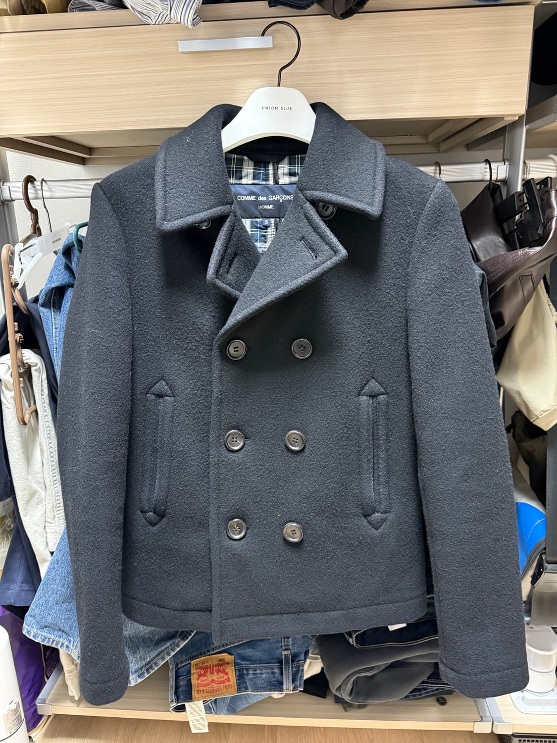 꼼데가르송 옴므 피코트 AD2009 상품이미지1