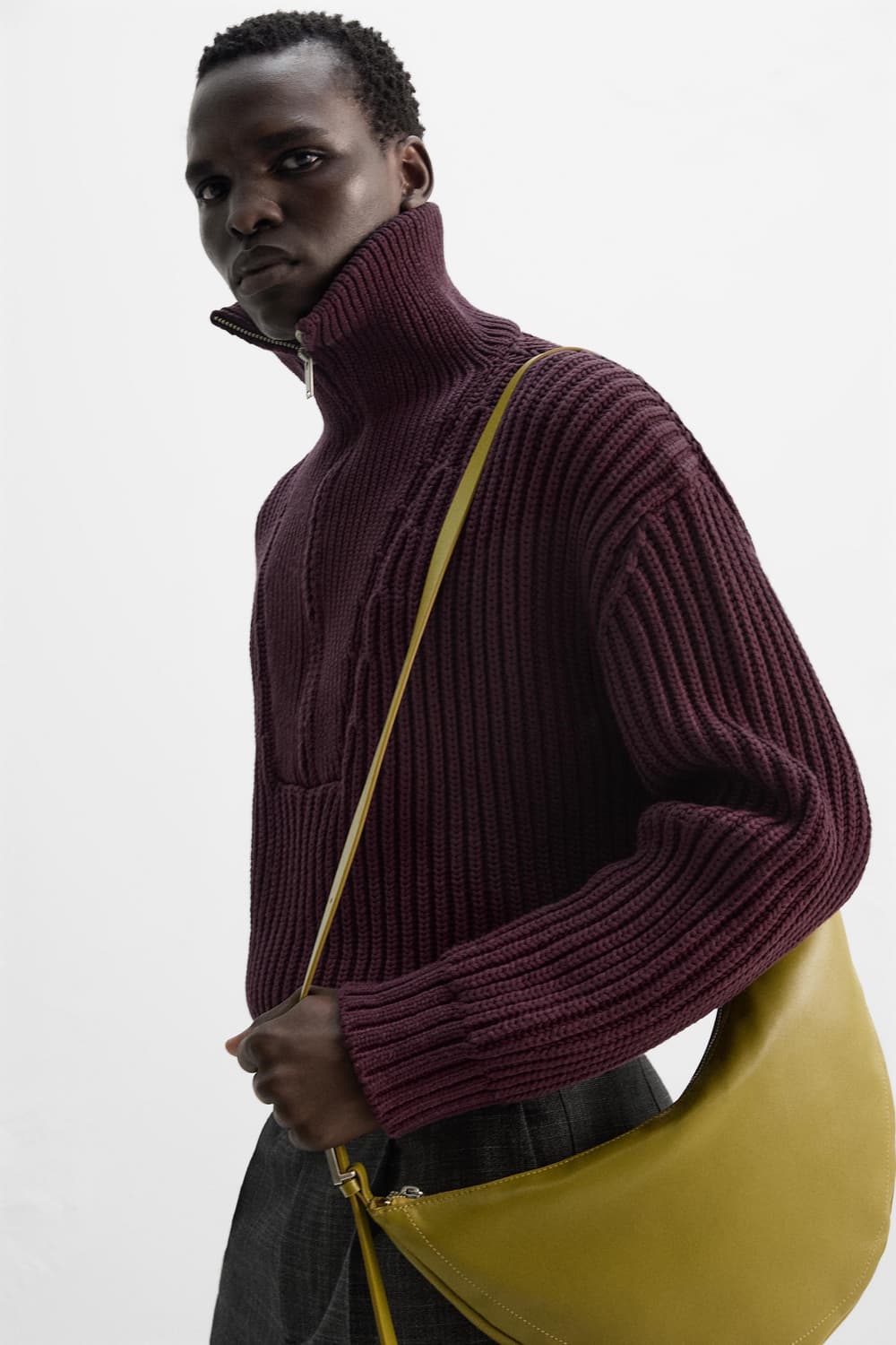 자라 맨즈 에디션 니트집업 리미티드 상품이미지1