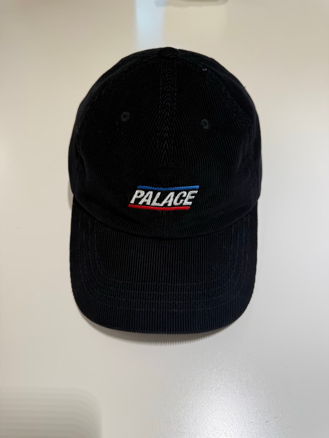 Palace 팔라스 블랙 코듀로이 볼캡 상품이미지1