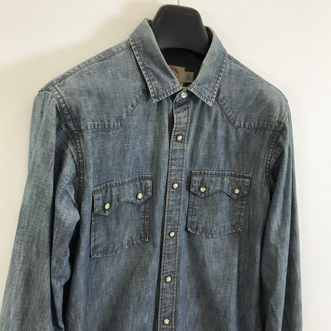 브룩스브라더스 웨스턴 데님셔츠 [M] 상품이미지2