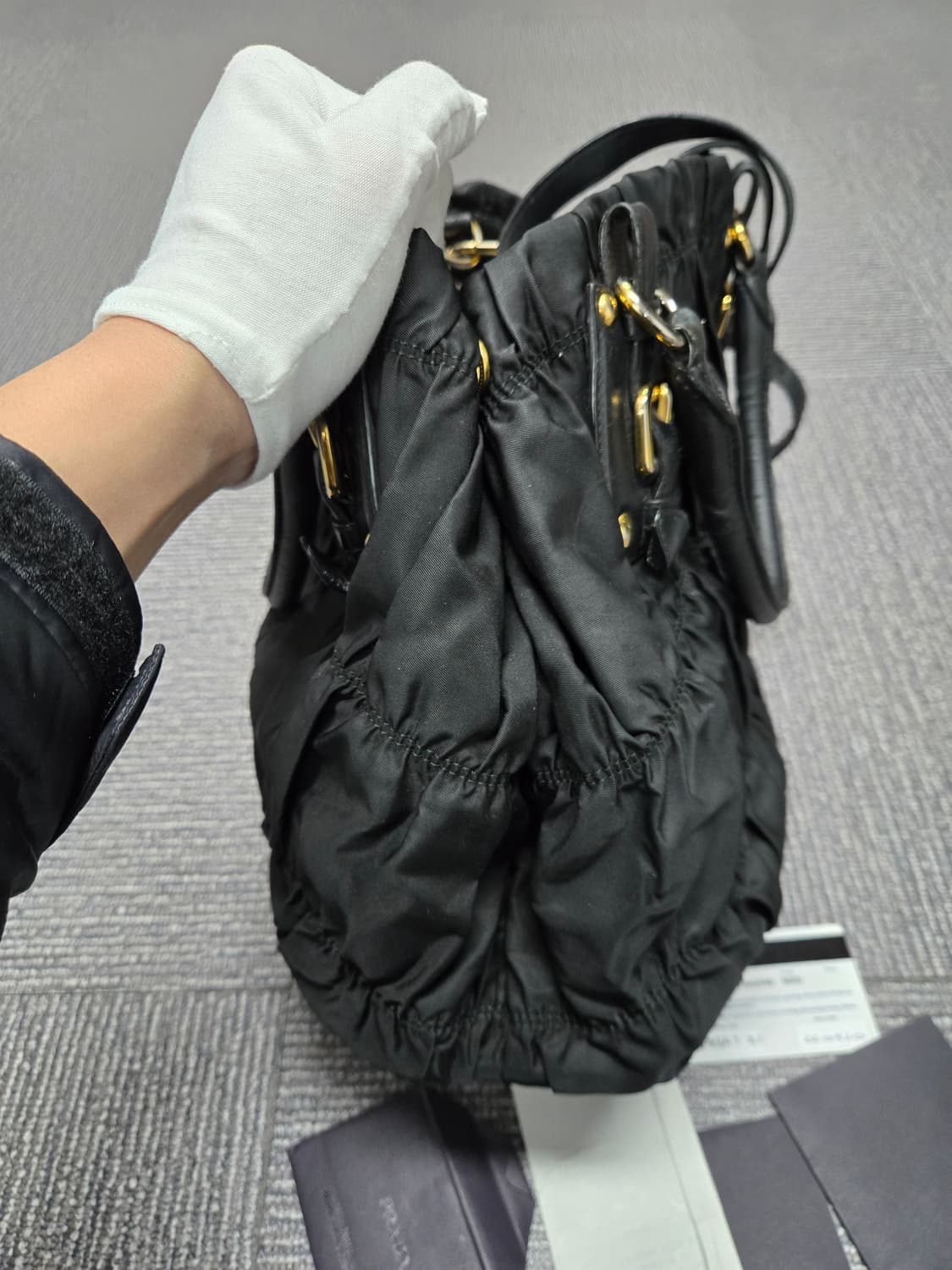 [특가][정품]프라다 고프레 숄더백 상품이미지5