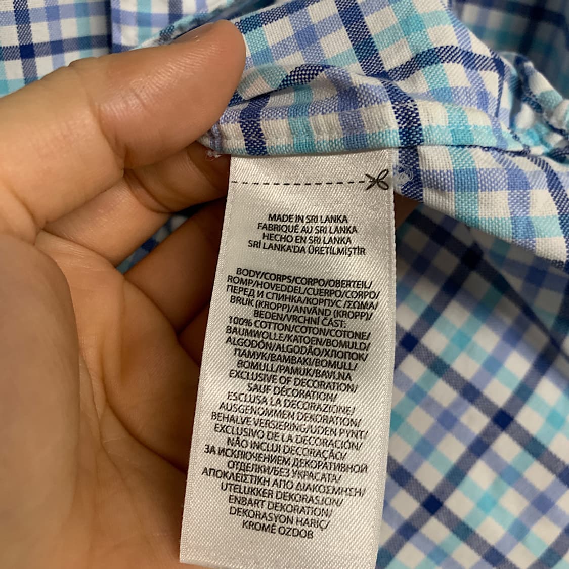 폴로 랄프로렌 신형 체크 셔츠 남방 M 상품이미지4