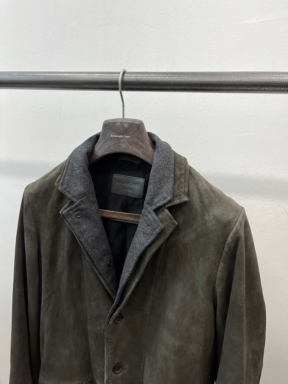 100) 올세인츠 스웨이드 블레이져  상품이미지2