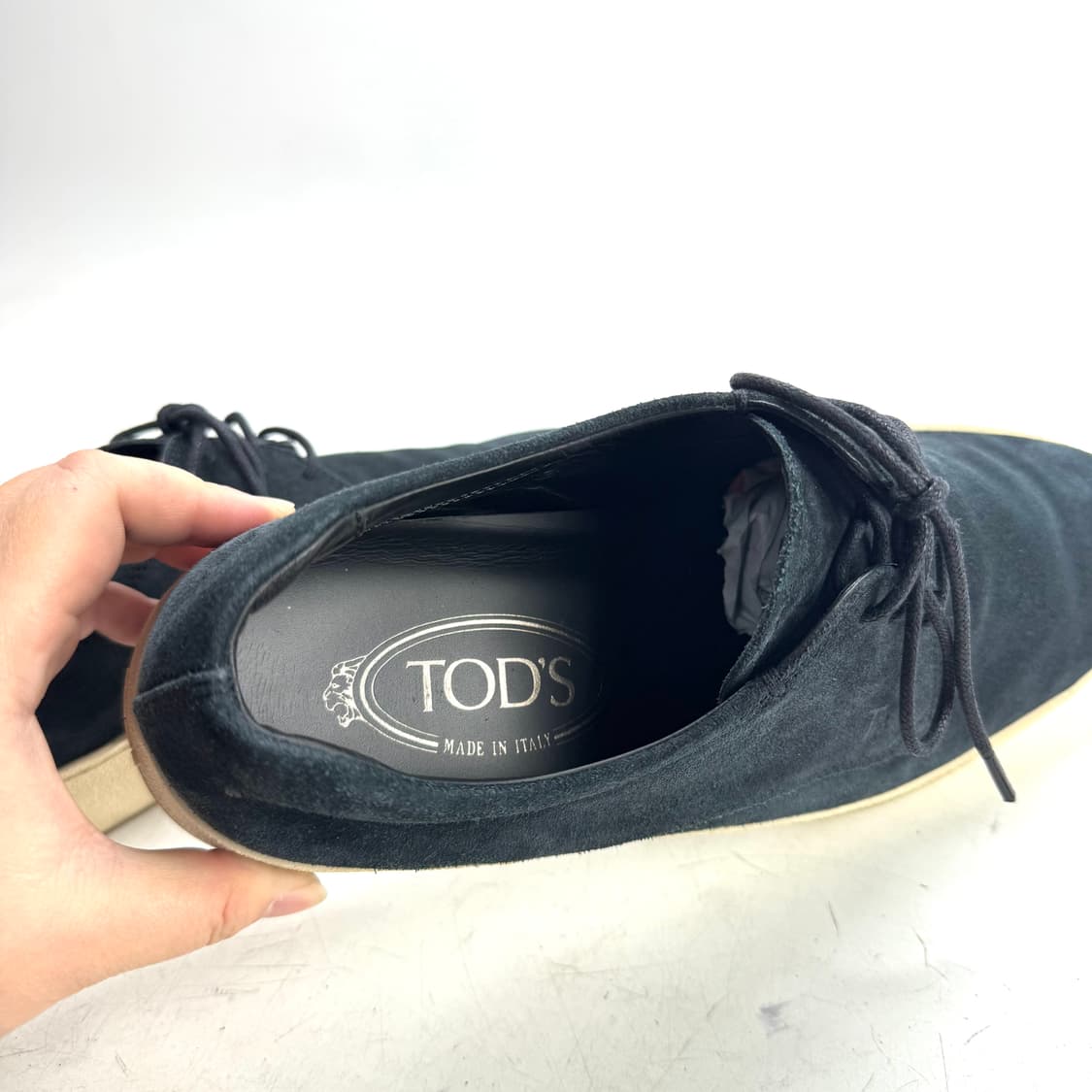 240) TOD'S 토즈 스웨이드 더비슈즈 스니커즈 상품이미지7