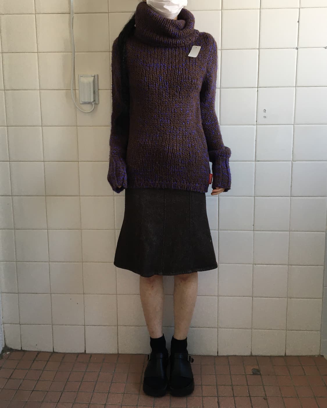 High neck knit 상품이미지1