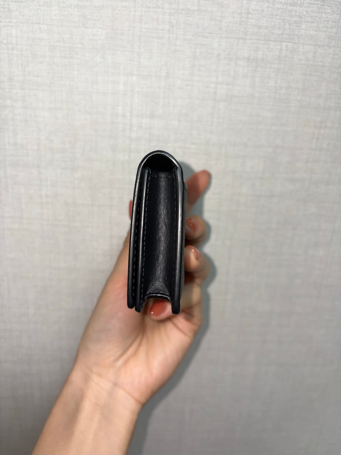 메종 마르지엘라 레더 비즈니스 카드 홀더 블랙 상품이미지3