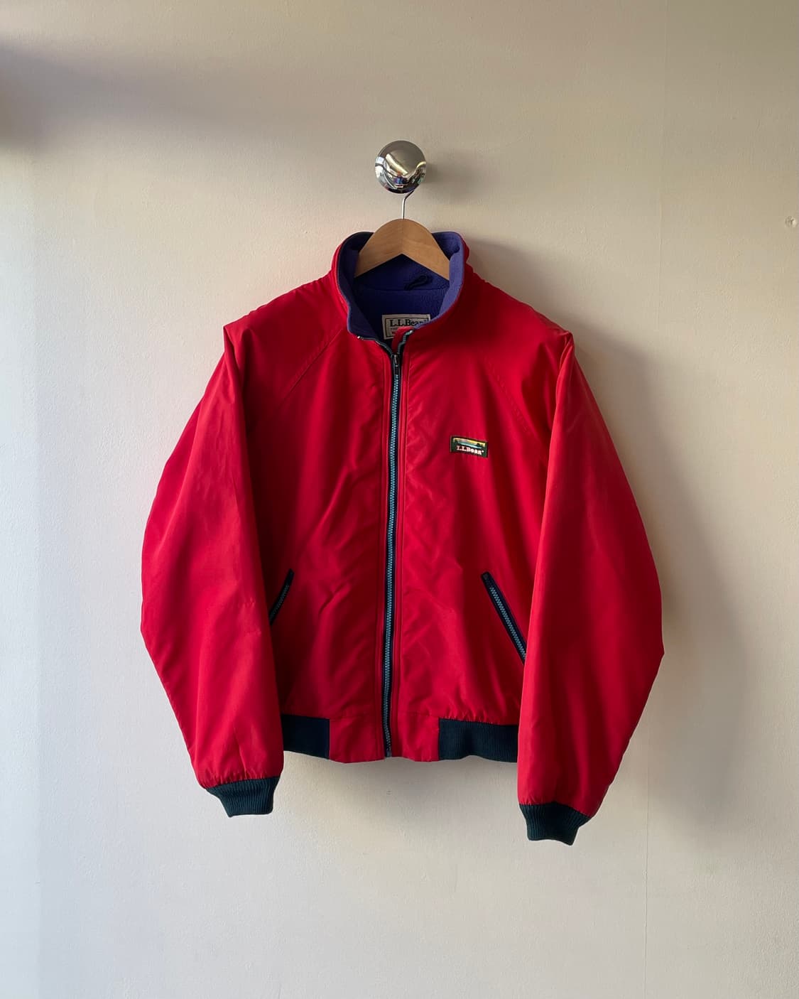 80‘s USA L.L. Bean Warm up ( 엘엘빈 웜업 자켓 ) 상품이미지1