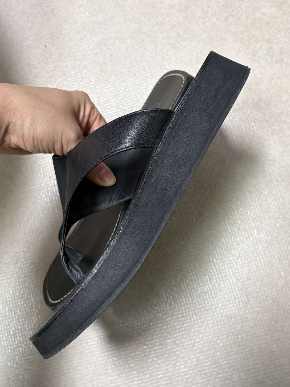 LFM Marina Leather Slides 상품이미지4