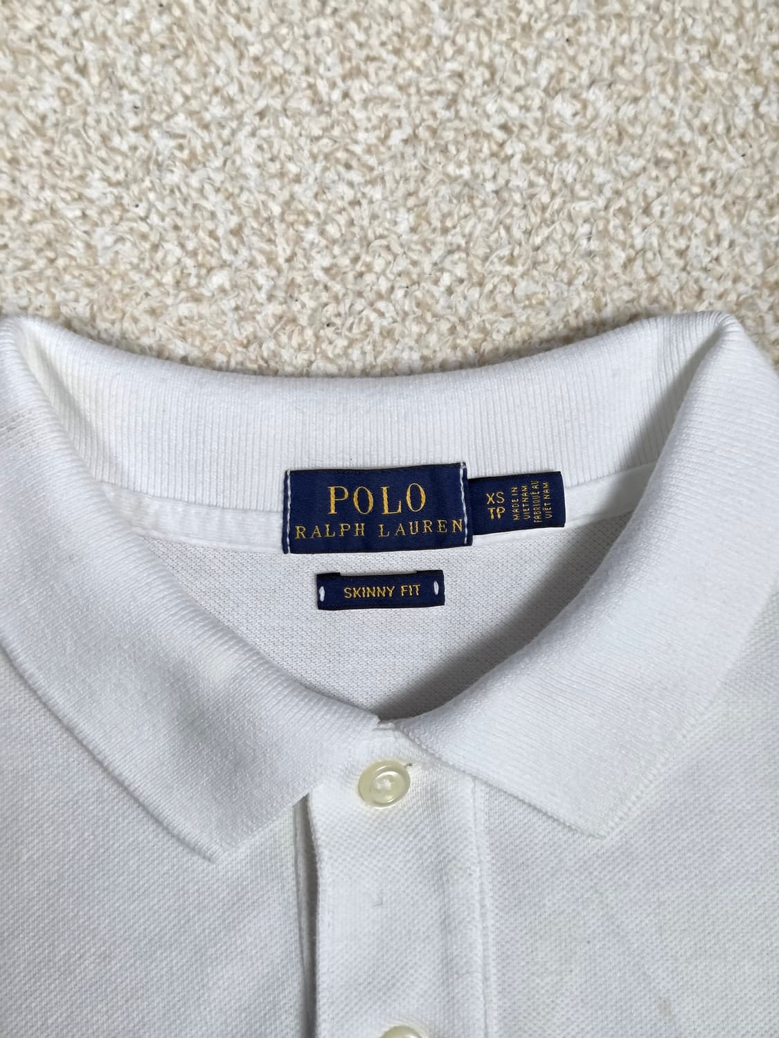 [폴로 랄프로렌] 스키니 핏 포니 로고 카라 반팔 티셔츠 | S00039 상품이미지3