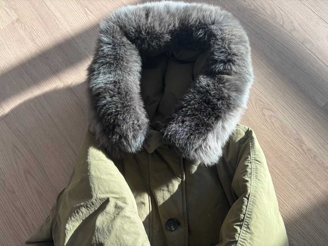 지컷 사가퍼 야상 구스다운 롱패딩 66 상품이미지6