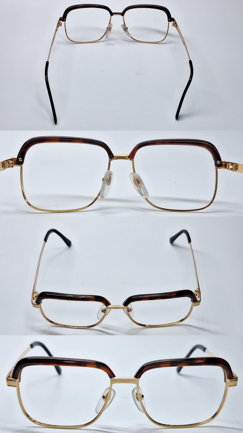 일본제 베스트 셀렉션 by 샤르망 DEFI 티타늄 금도금 하금테 안경테  상품이미지4