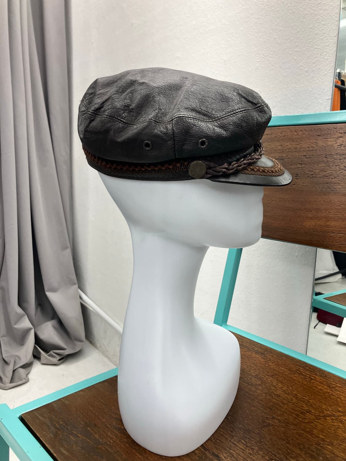 레더 캡 베레모 상품이미지2