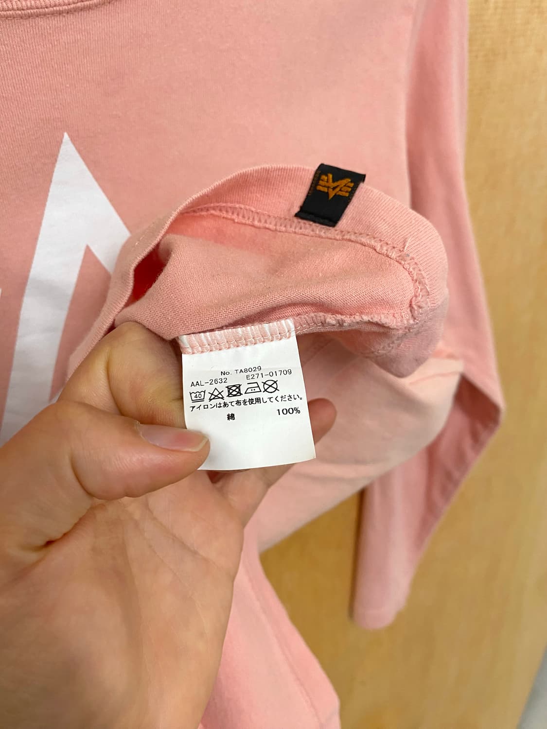 ALPHA INDUSTRIES long sleeve t-shirts 상품이미지6