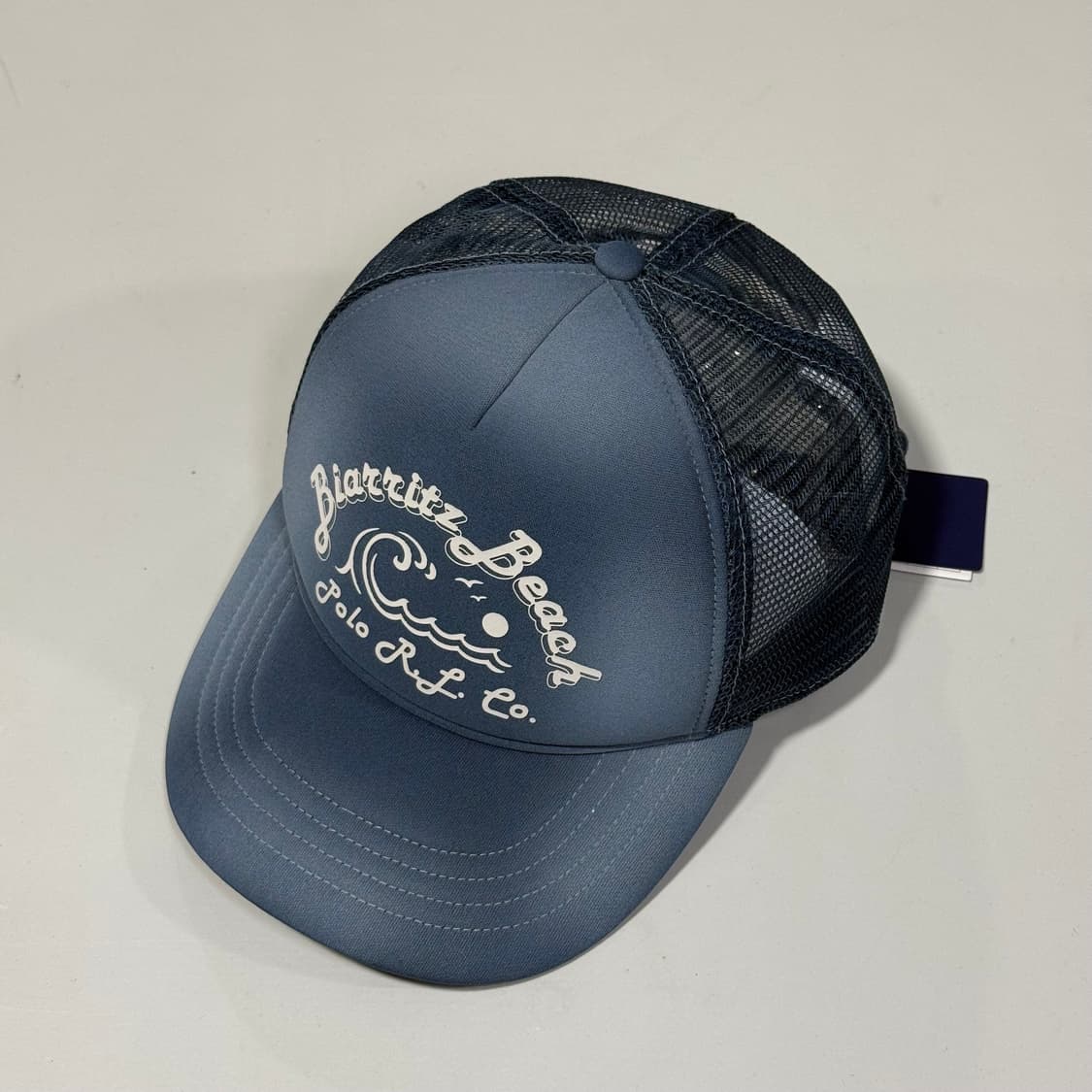 폴로 랄프로렌 그래픽 폼 트러커 캡 - 블루 상품이미지1