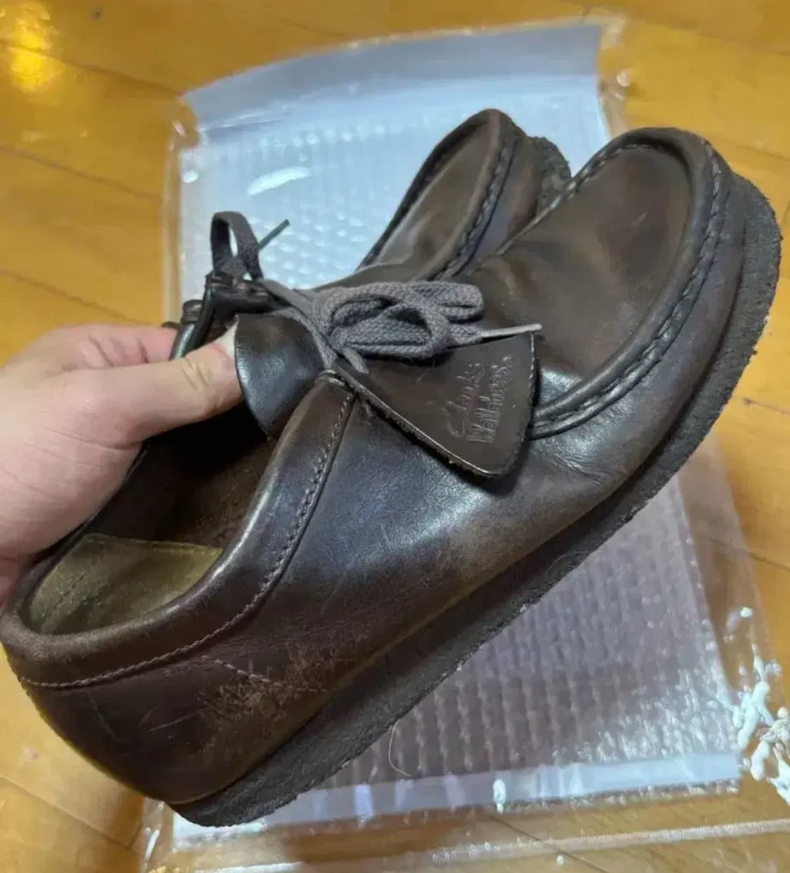 Clarks 클락스 왈라비 레더 255/ Men UK6.5 상품이미지1
