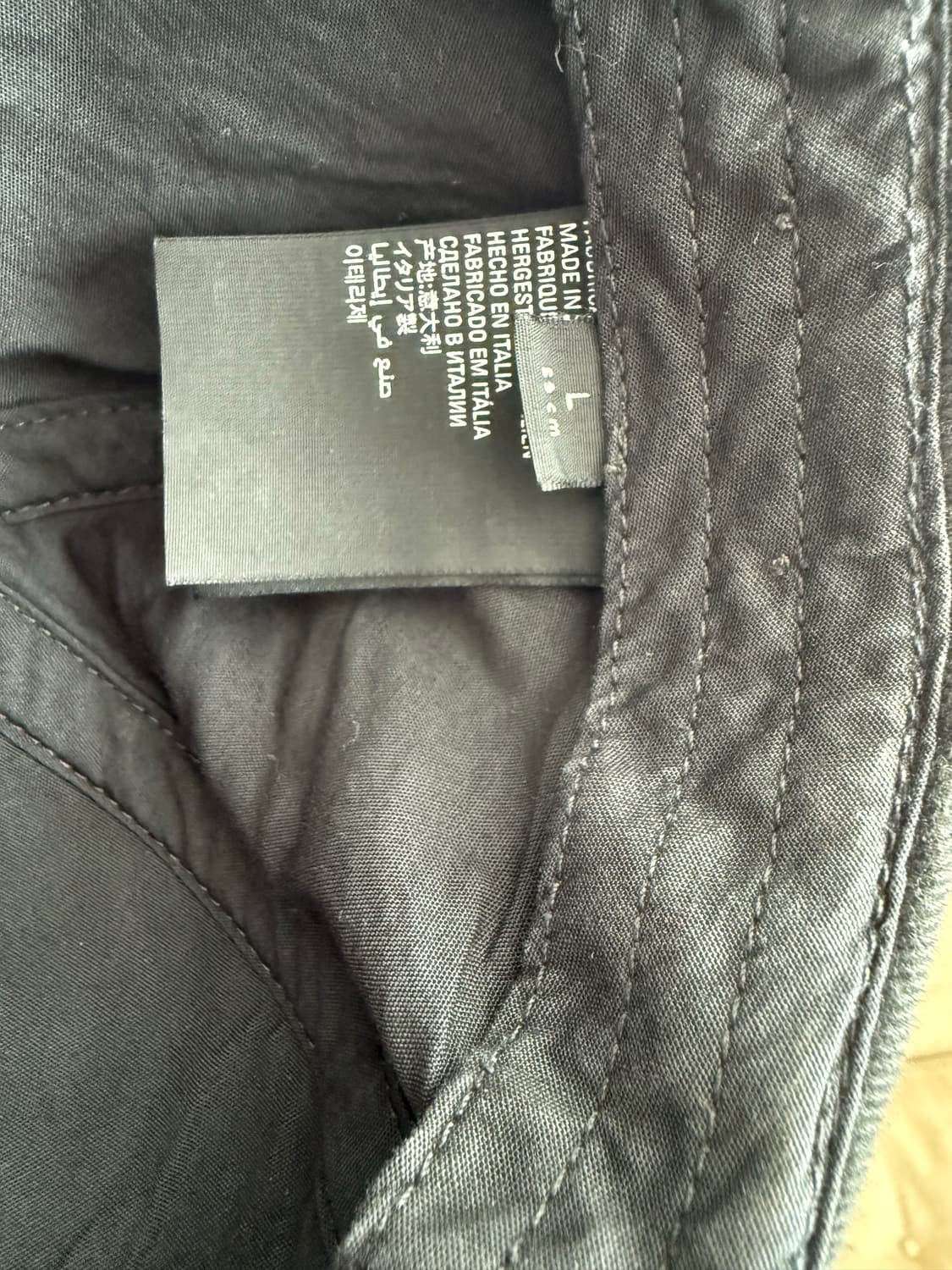 발렌시아가 애플 노치드 볼캡 59 라지 상품이미지4