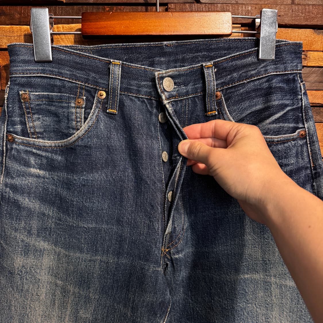 90s Levis 501xx Selvedge Denim Japan 상품이미지9