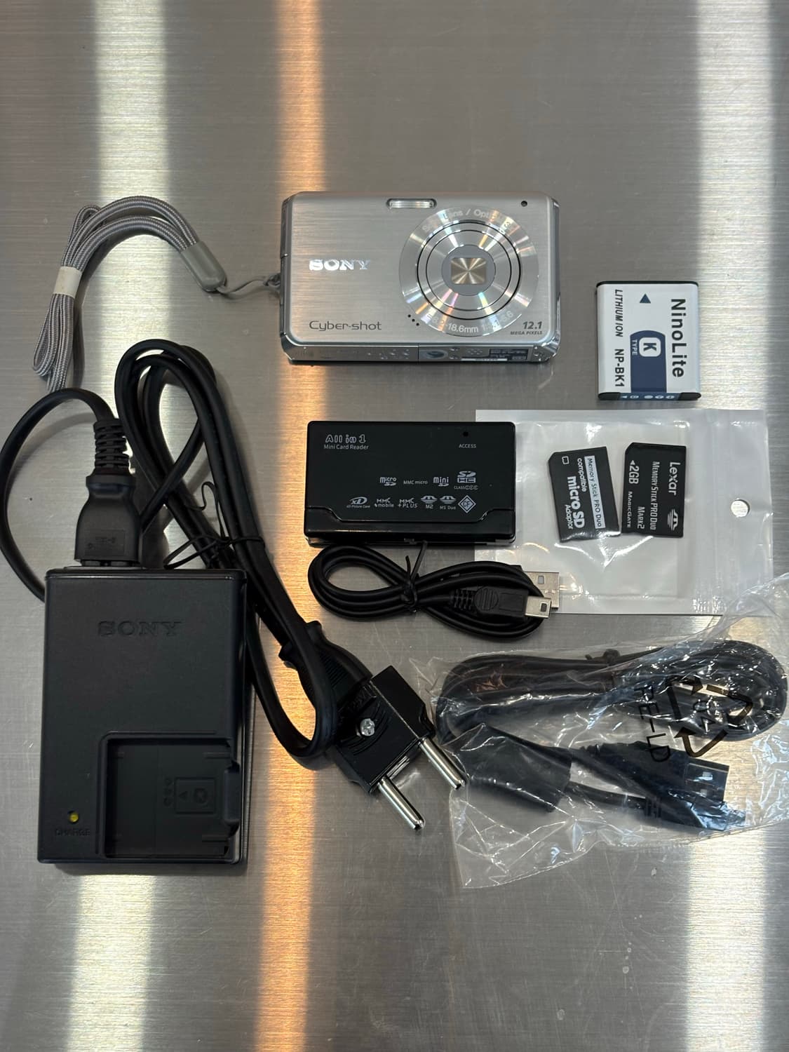 소니 사이버샷 dsc-w190 실버 빈티지디카 상품이미지2