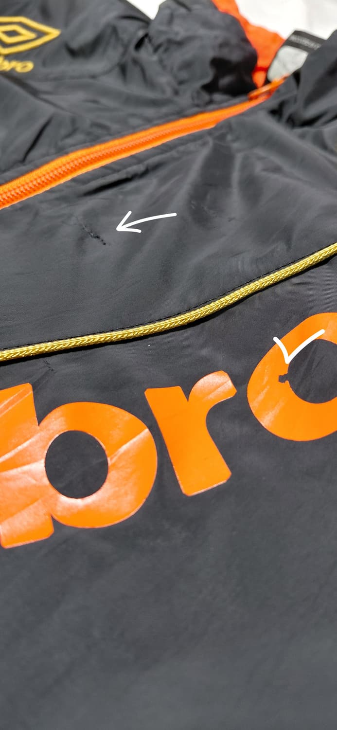 [S/160] 엄브로 데상트 사선 로고 윈드브레이커 상품이미지10