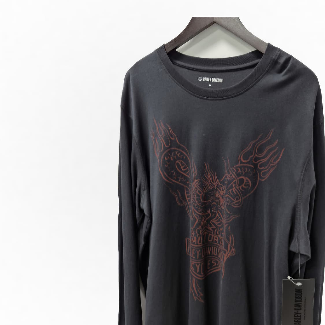 할리데이비슨 드래곤 긴팔 쭉티 XL / 할인 상품이미지4