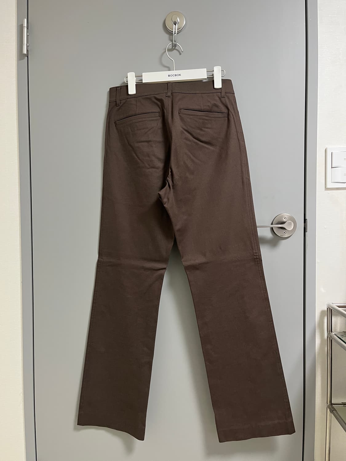 아모멘토 브라운 슬랙스 상품이미지3