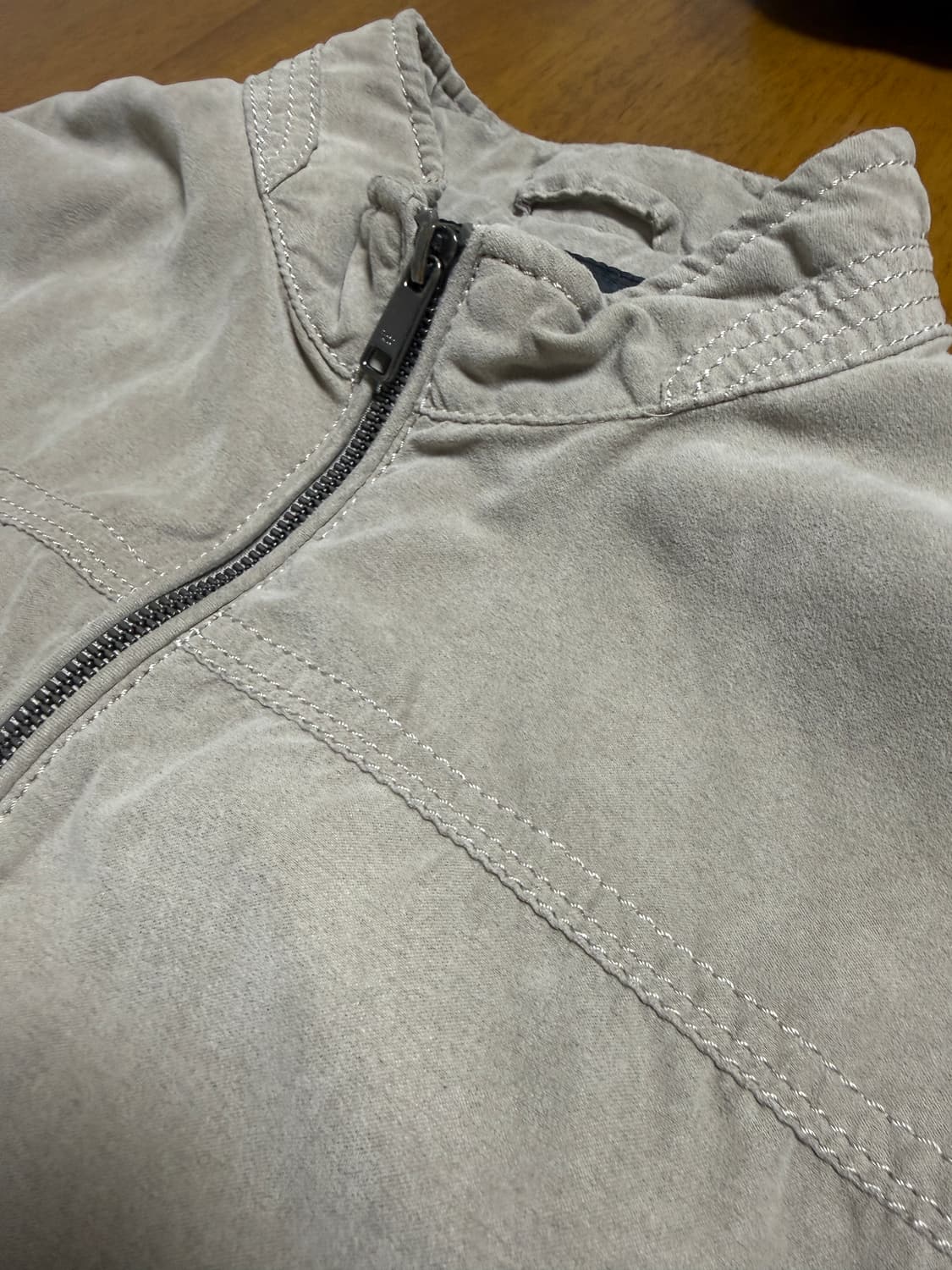 [100] 자라 남성 간절기 스웨이드 자켓 상품이미지2