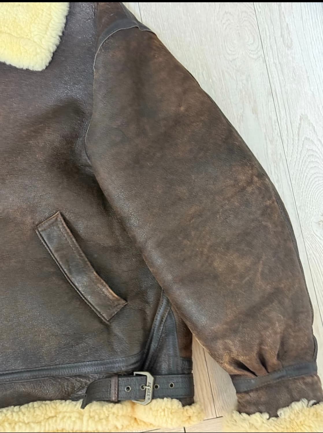 아비렉스 b-3 무스탕 46사이즈 상품이미지6