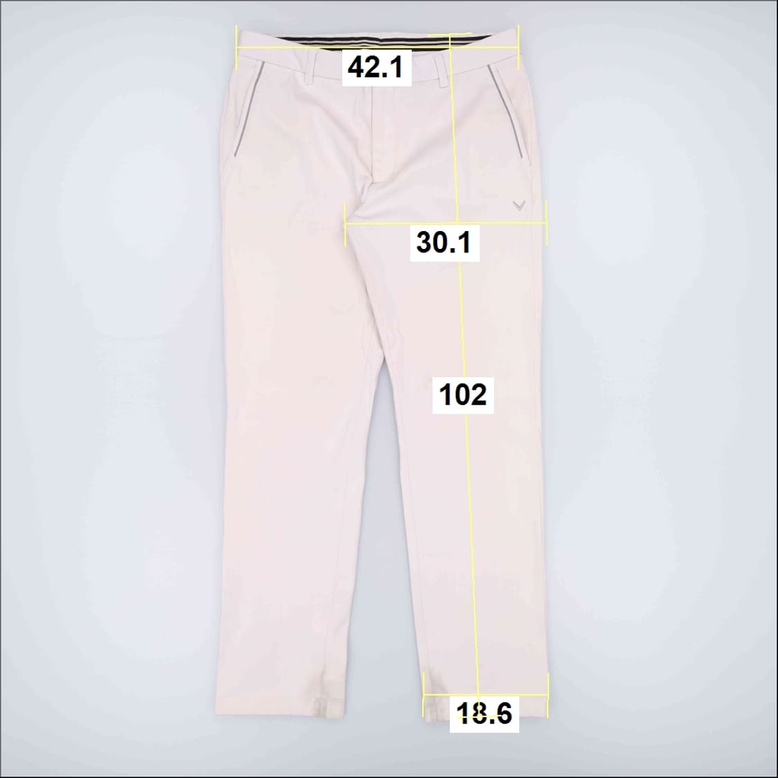 [86] 캘러웨이 골프 화이트 팬츠 1211J1 상품이미지7