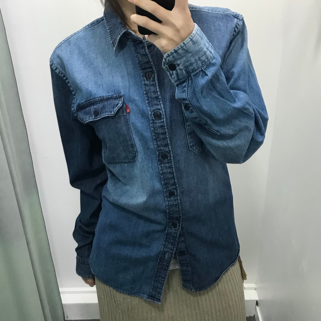 리바이스 데님셔츠 상품이미지2