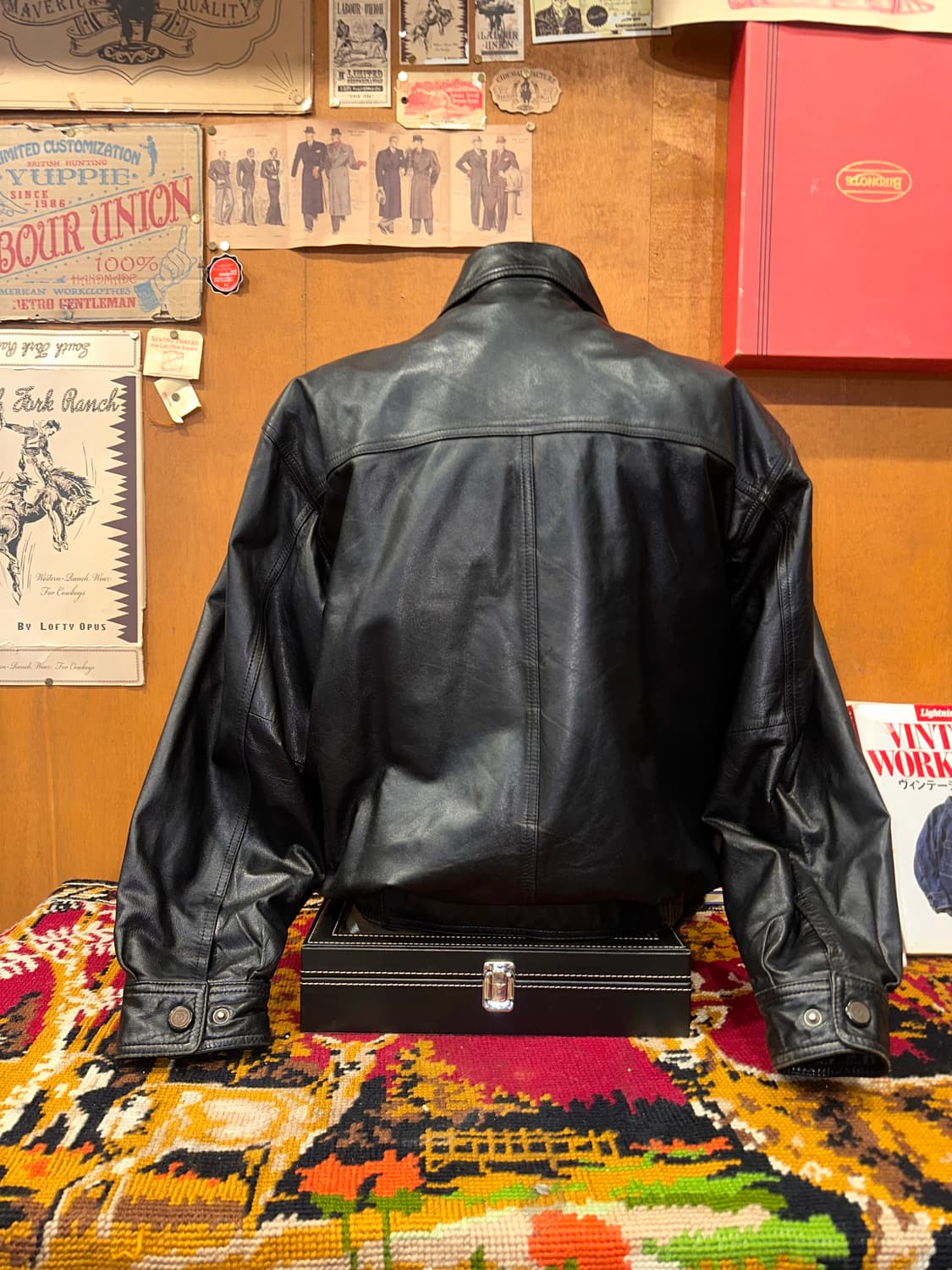 ( XL-2XL ) 가죽자켓 봄버자켓 레더자켓 항공점퍼 a2가죽자켓 상품이미지5