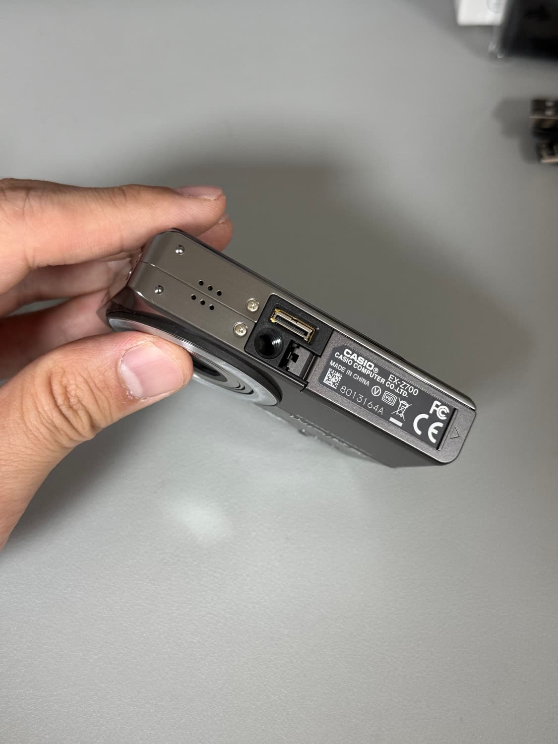 카시오 엑슬림 EX-Z700(뽀샤시Z시리즈!) 상태최상 작례있음! 상품이미지8