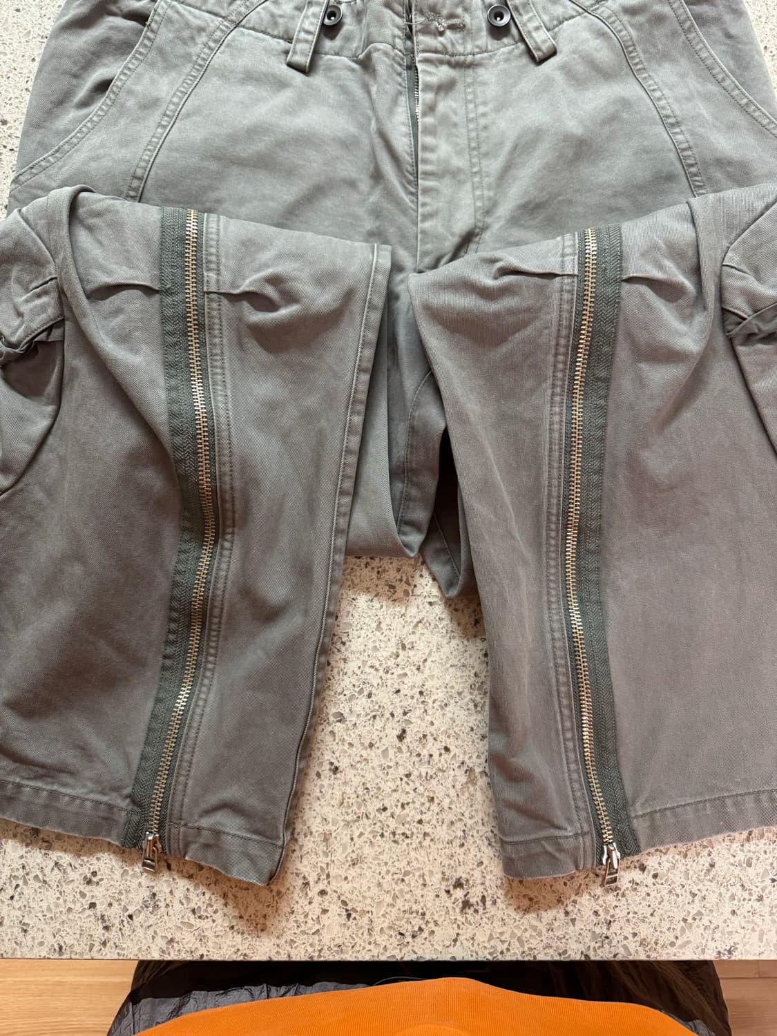 코스트퍼킬로 지퍼팬츠 그레이 XL 상품이미지4