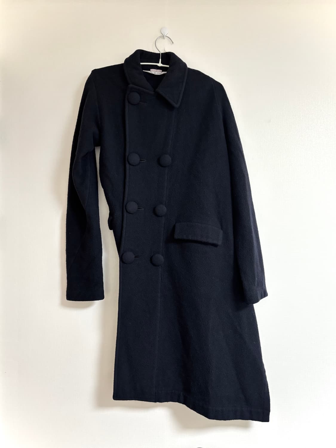 꼼데가르송 트위스트 버튼 코트 상품이미지2