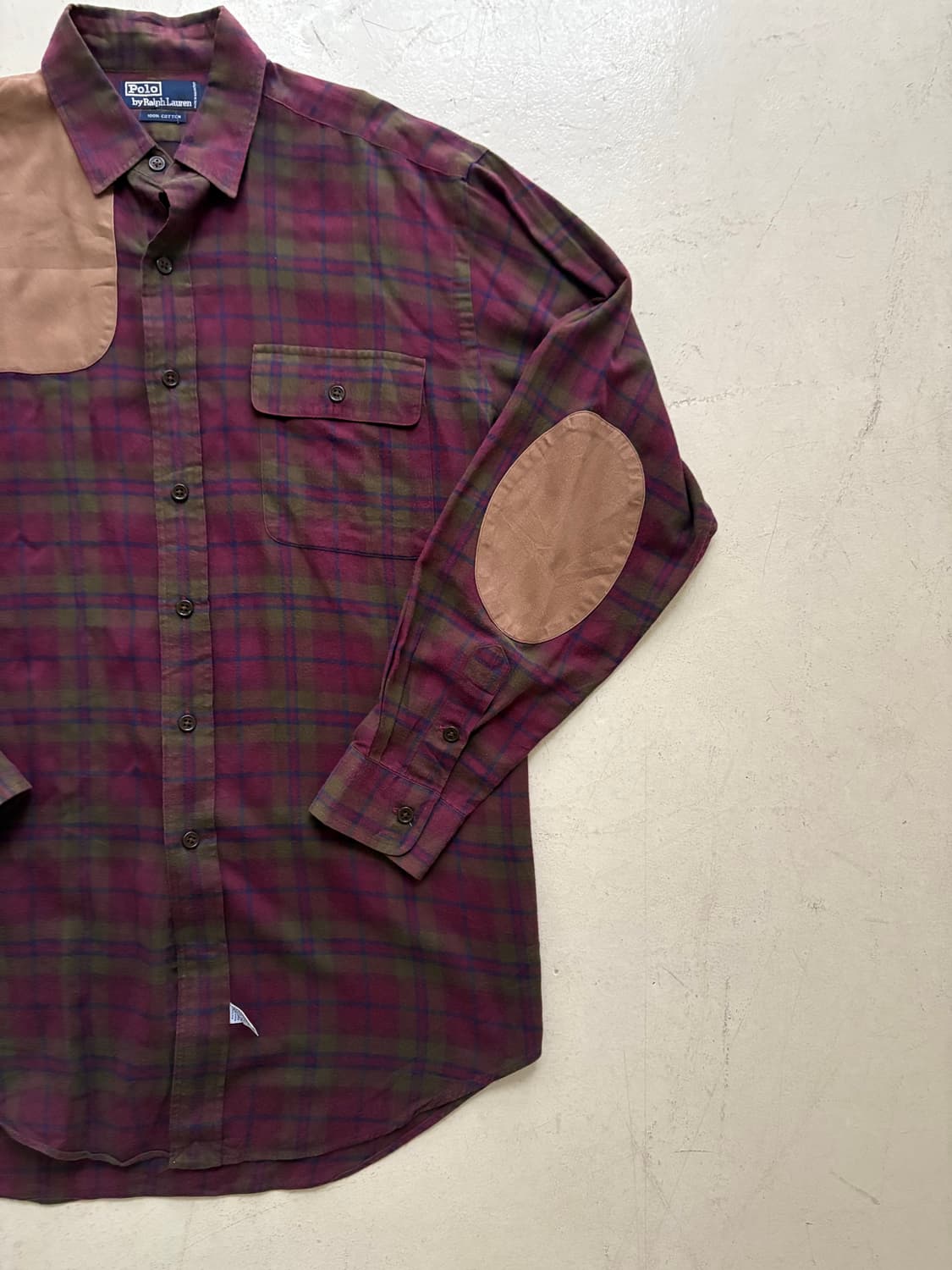 90s  Polo Ralph Lauren Flannel Check 상품이미지6