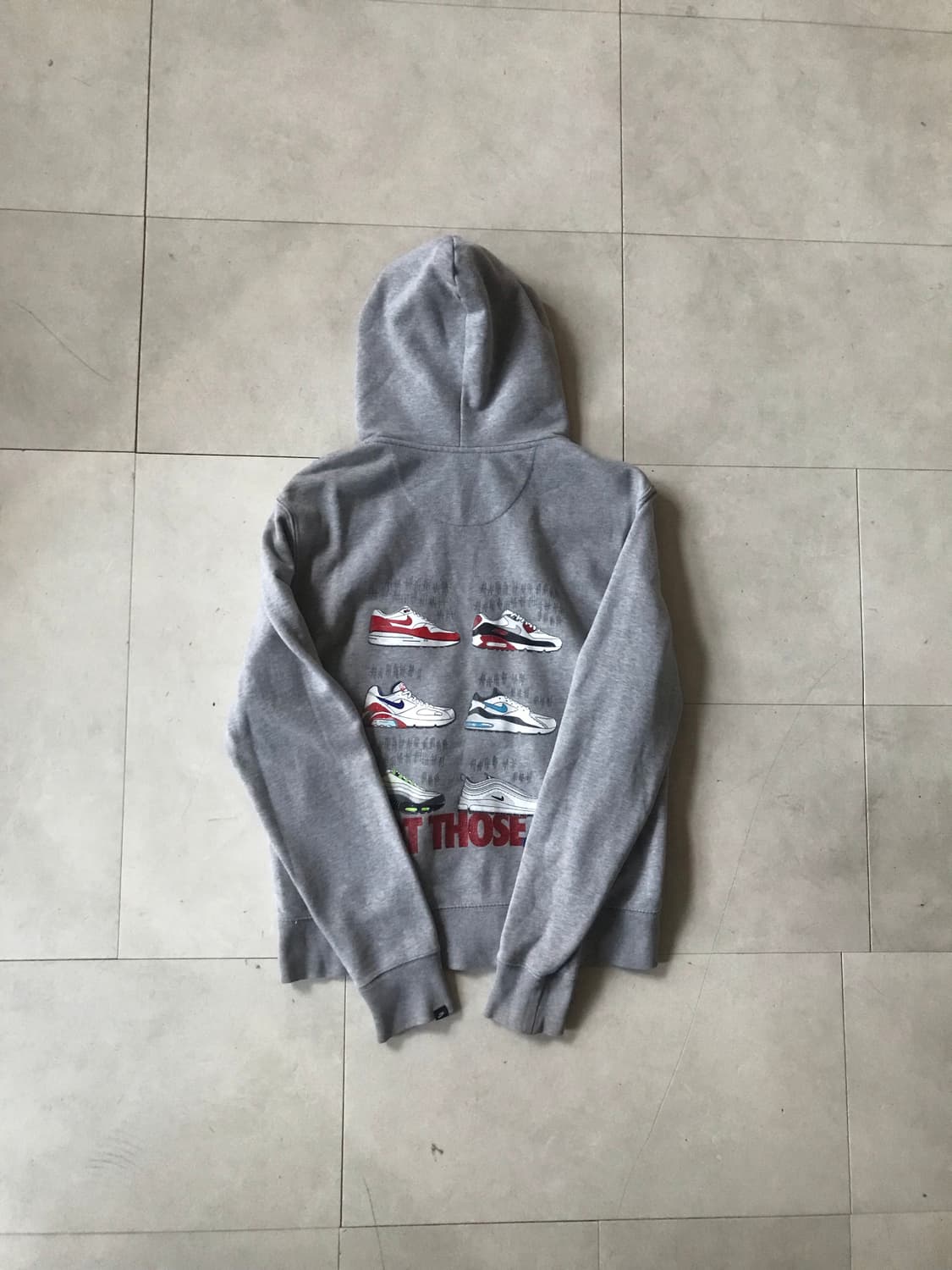 나이키 그레이 슈즈 후드집업 상품이미지7