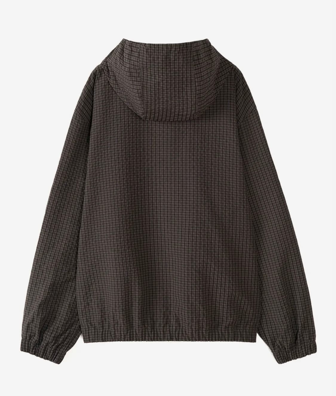 엑스컨테이너 스퀘어 체크 후드 바람막이 자켓 XL 상품이미지2