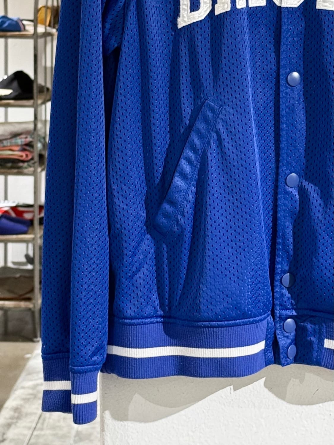 소프넷 FCRB 블루 메쉬 스타진 스타디움 점퍼 상품이미지4